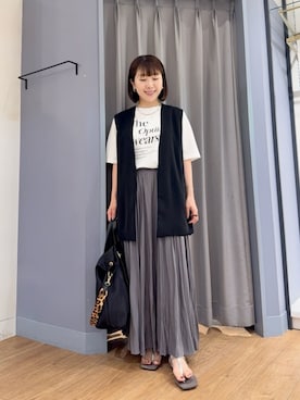 「アイテム（ジャケット/アウター）」を使った、SAKATOさん（レディース・150cm）の夏コーディネート