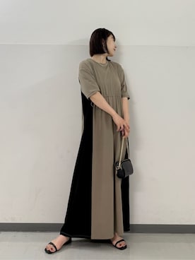 「アイテム（リング）」を使った、SAKATOさん（レディース・150cm）の夏コーディネート