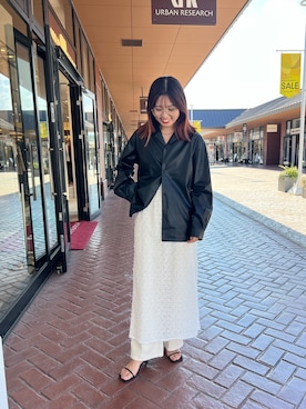 「甘辛mix」｜aoiさん（レディース・158cm）の秋コーディネート