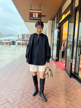 「ブラウスコーデ」｜aoiさん（レディース・158cm）の秋コーディネート
