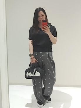 「スヌーピー」｜kimmy165さん（レディース・165cm）の春コーディネート