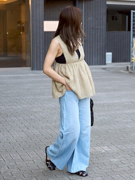 AKINOさん（骨格ナチュラル・レディース・164cm）の夏コーディネート