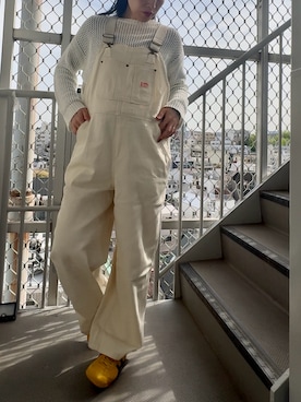 「Java（ジャバ）のアイテム（オールインワン・サロペット）」を使った、AKINOさん（レディース・164cm）の春コーディネート