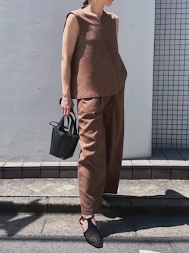 「TRIANGLE PALETTE（トライアングルパレット）のアイテム」を使った、akino15gさん（骨格ナチュラル・レディース・164cm）の夏コーディネート