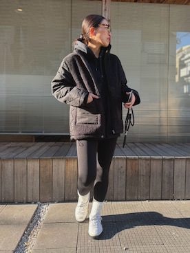 「TRIANGLE PALETTE（トライアングルパレット）のアイテム」を使った、AKINOさん（レディース・164cm）の冬コーディネート