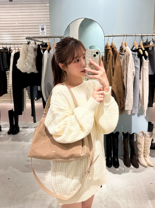 【いずみごページ】linen真赤布バック＆フラックス生成りワンピース リネンドレス】軽い！可愛い！合わせやすい！大人のためのリネン