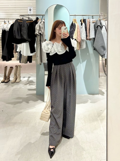 バックストラップリボンヒールミュール（パンプス）｜Chico（チコ）の