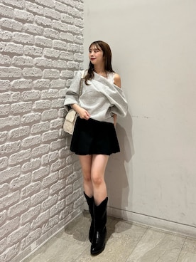 「プリーツパンツ」｜sakuraさん（レディース・152cm）の秋コーディネート