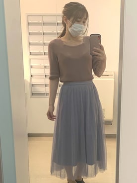 「UNITED ARROWS BLUE LABEL（ユナイテッドアローズブルーレーベル）のアイテム」を使った、mujyoさん（レディース・155cm）の秋コーディネート