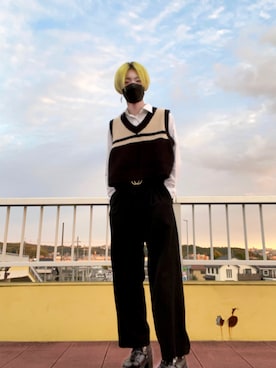 くららさん（メンズ・182cm）の秋コーディネート