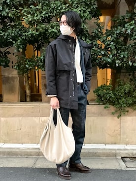 「confect（コンフォクト）のアイテム」を使った、hiroto0520さん（メンズ・180cm）の春コーディネート