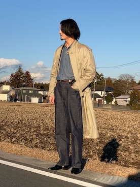 「KIJI（キジ）のアイテム」を使った、hiroto0520さん（メンズ・180cm）の冬コーディネート