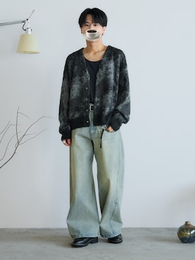 「アイテム（キーホルダー）」を使った、るきと.さん（メンズ・163cm）の秋コーディネート