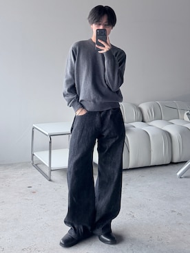 「アイテム（ブレスレット）」を使った、るきと.さん（メンズ・163cm）の秋コーディネート