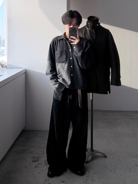 「Llife（ライフ）のアイテム」を使った、るきと.さん（メンズ・163cm）の冬コーディネート