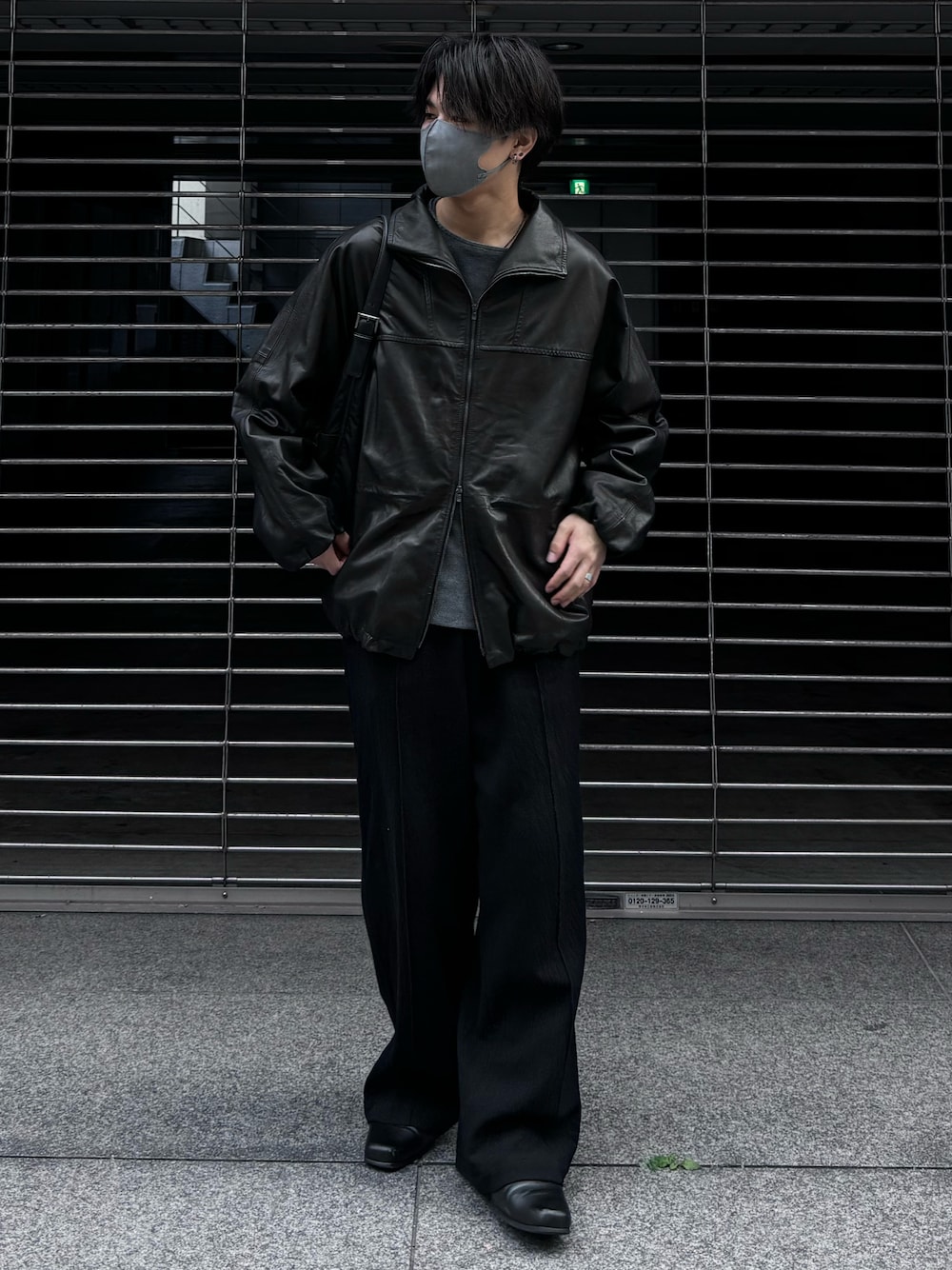 GOAT LEATHER TECH BLOUSONを使った人気ファッション