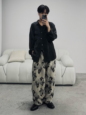 「アイテム（リング）」を使った、るきと.さん（メンズ・163cm）の秋コーディネート