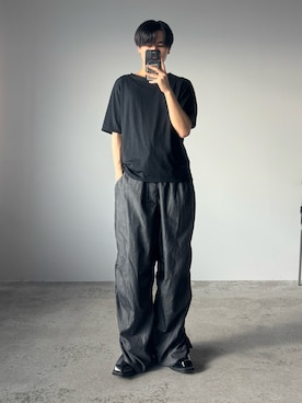 「アイテム（ネックレス）」を使った、るきと.さん（メンズ・163cm）の夏コーディネート