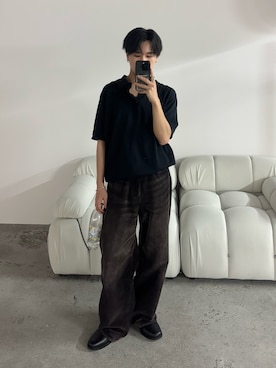 「アイテム（ブレスレット）」を使った、るきと.さん（メンズ・163cm）の秋コーディネート