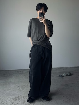 「アイテム（フォーマルスーツ/小物）」を使った、るきと.さん（メンズ・163cm・20代）の夏コーディネート