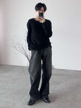 「アイテム（リング）」を使った、るきと.さん（メンズ・163cm）の秋コーディネート