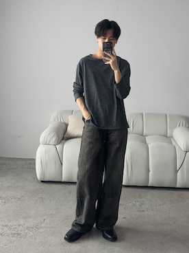 「アイテム（ブレスレット）」を使った、るきと.さん（メンズ・163cm）の秋コーディネート