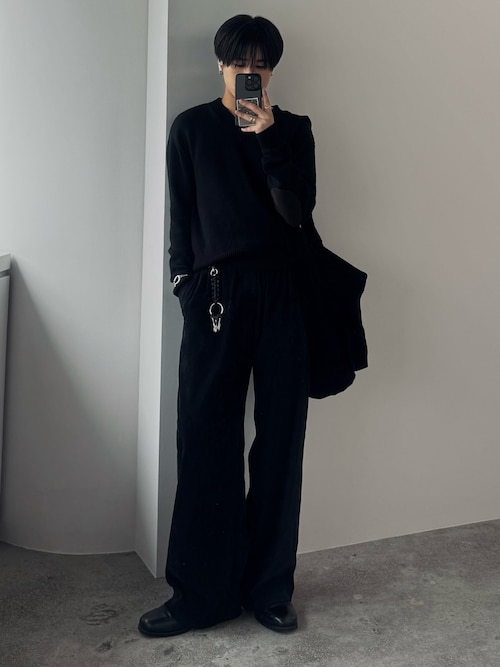 LIDNM / Llife ONLINE STORE / RAYON VELVET M-52 PANTS