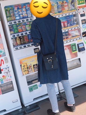 「coen（コーエン）のアイテム（チェスターコート）」を使った、Rさん（メンズ・176cm）の秋コーディネート