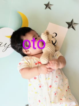 「プチバトー(PETIT BATEAU)」｜otosamaさん（キッズ・60cm）の夏コーディネート