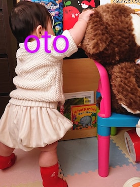 otosamaさん（キッズ・70cm）の冬コーディネート