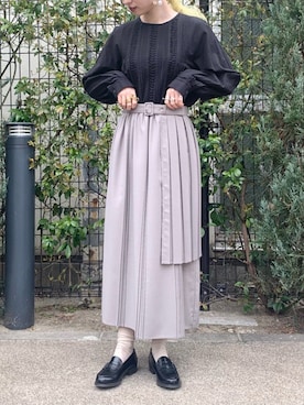 「インスタフォローしてね！」｜keiさん（レディース・157cm）の春コーディネート