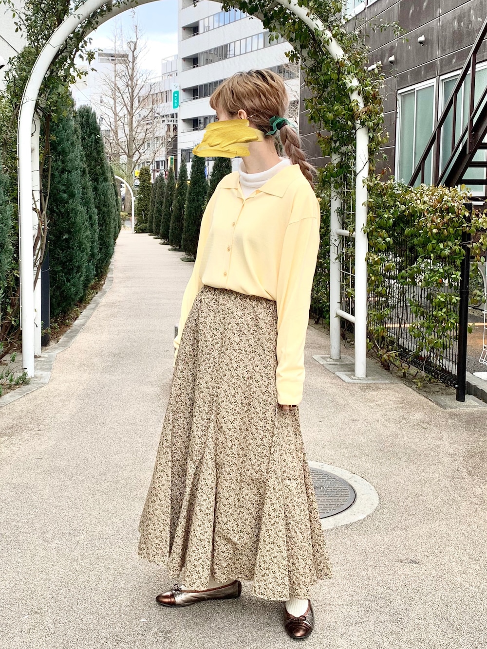 figlondon バラ　マーメイドスカート fig London（フィグロンドン）の「mute mermaid SK（スカート