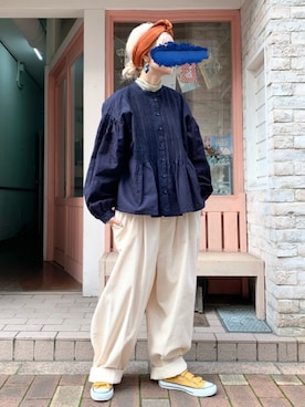 「ベルクロ」｜keiさん（レディース・157cm）の冬コーディネート