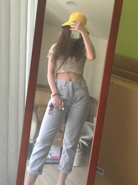 「NOのアイテム（帽子）」を使った、ことLYRA💫さん（レディース・165cm）の秋コーディネート