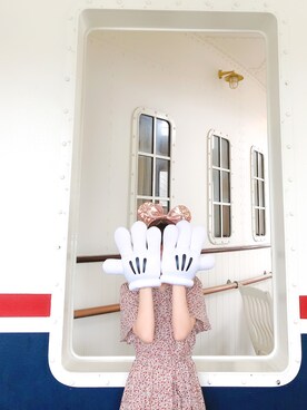 ワンピースを使った ディズニーコーデ の人気ファッションコーディネート Wear