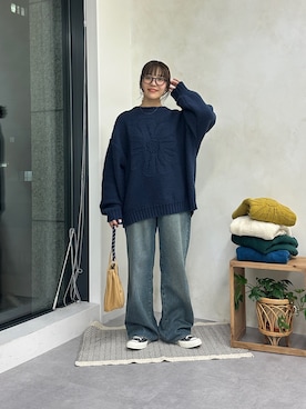 「アイテム（パンツ）」を使った、ヒジリさん（レディース・158cm・20代）の秋コーディネート