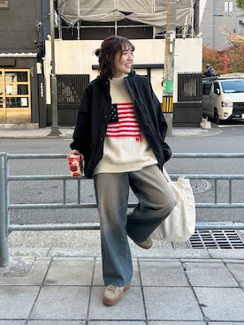 ヒジリさん(レディース・158cm)の冬コーディネート