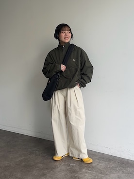 「アイテム（バッグ）」を使った、ヒジリさん（レディース・158cm・20代）の春コーディネート