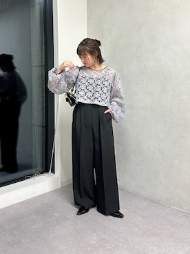 「アイテム（パンプス）」を使った、ヒジリさん（レディース・158cm・20代）の冬コーディネート