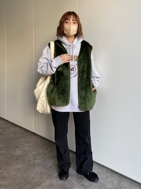 ヒジリさん（レディース・158cm）の秋コーディネート