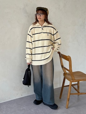 ヒジリさん（レディース・158cm）の秋コーディネート