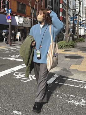 「アイテム（PC・スマホグッズ/家電）」を使った、ヒジリさん（レディース・158cm・20代）の秋コーディネート