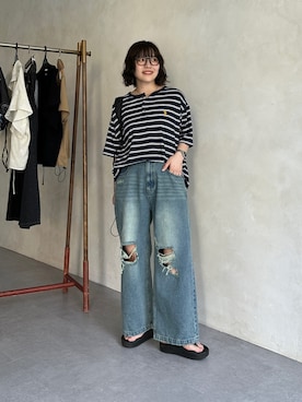 ヒジリさん(レディース・158cm)の夏コーディネート