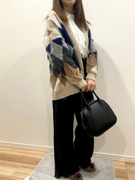 「Amulet（アミュレット）のアイテム」を使った、あおさん（レディース・153cm）の秋コーディネート