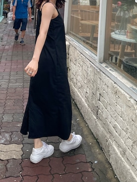 「NIKE（ナイキ）のナイキ エア フォース 1 PLT.AF.ORM ウィメンズシューズ / Nike Air Force 1 PLT.AF.ORM Women's Shoes＜22-29cm 展開＞（スニーカー）」を使った、メさん（レディース・157cm）の夏コーディネート