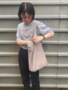 「UNIQLO U」｜matsuringodesuさん（レディース・155cm）の夏コーディネート
