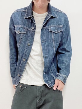 「BACK NUMBER（バックナンバー）のアイテム（デニムジャケット）」を使った、shuheiさん（メンズ・175cm）の夏コーディネート