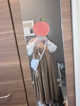 「NICE CLAUP（ナイスクラップ）のアイテム（ワンピース/ドレス）」を使った、紅葉。さん（レディース・147cm）の春コーディネート