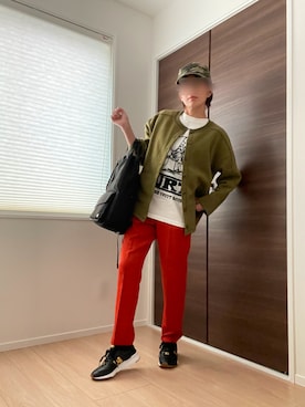 「STRANGE TRIP（ストレンジトリップ）のアイテム」を使った、🍭ᗰ𝕚__ℕ𝕒  🍭さん（レディース・164cm）の秋コーディネート