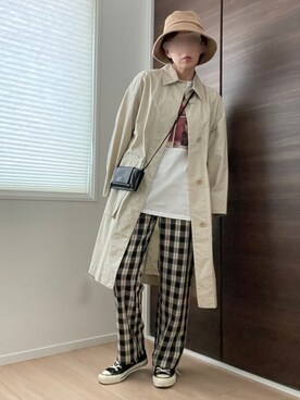 「emi+（エミプラス）のアイテム（パンツ）」を使った、🍭ᗰ𝕚__ℕ𝕒  🍭さん（レディース・164cm）の秋コーディネート